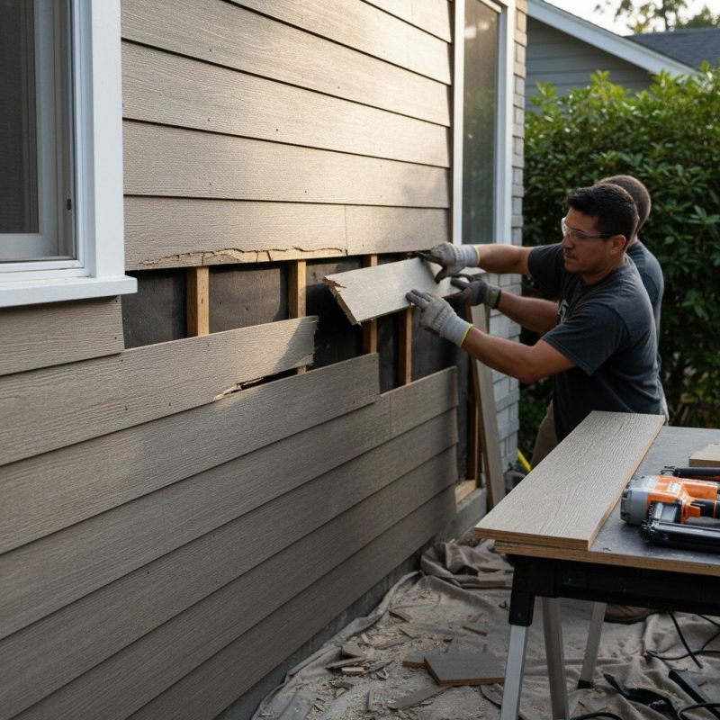 Board Siding Repair detail